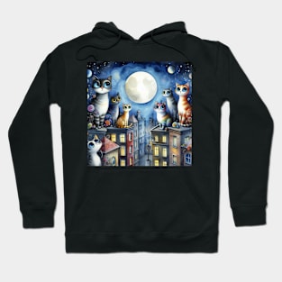 City Kats . Hoodie